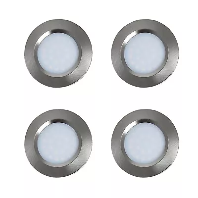 4 X LED 12V Spot Lights Touch Switch Dimmable Caravan Motorhome Boat Downlights • $46.04