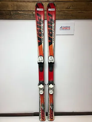 Völkl Racetiger GS R JR 150 Cm Ski + Marker 7 Bindings Winter Sport Snow Fun • $83.99