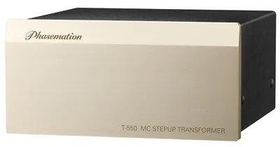 Phasemation T-550 MC Stereo Cartridge Step Up Transformer MADE IN JAPAN NEW • $963.72