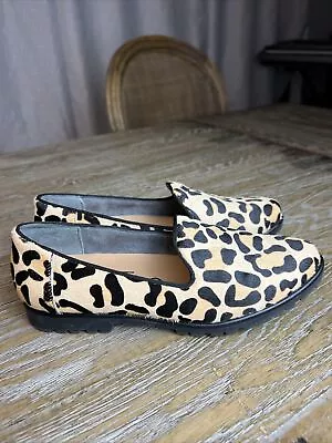 Me Too Size 7 M “Cairo” Animal Print Loafer Real Fur New ( Other) • $29.99