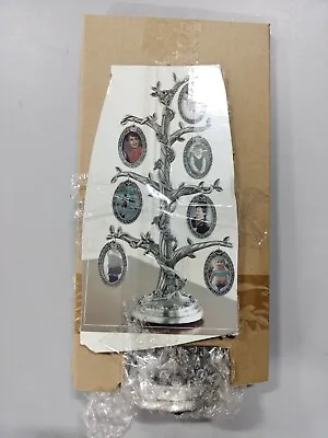 Home Accents Lifestyle Photo Tree Pictures Holder Pewter Vine Roses Detailed • $15