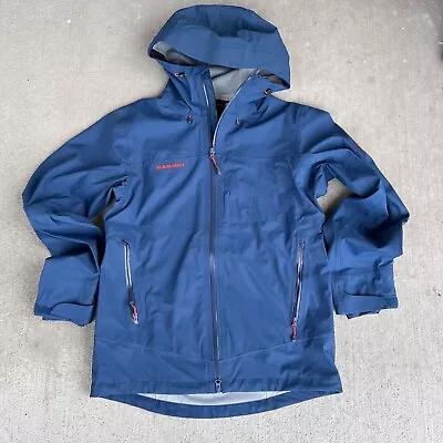 Mammut Men’s Crater IV HS Hooded Jacket Blue Size M B3 • $200