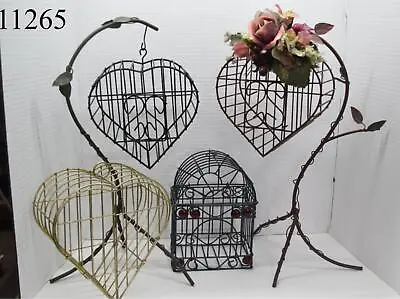 Lot Of 4 Decorative Bird Cages Vintage • $79.99