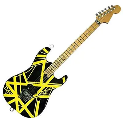 EVH Minature Guitars EVH Black & Yellow Mini Replica Guitar Van Halen EVH002 • $59.12