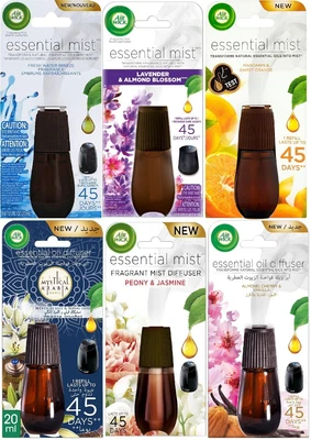 £13.99 • Buy 6 X Air Wick Essential Oil Mist Diffuser Refill - Random Mix