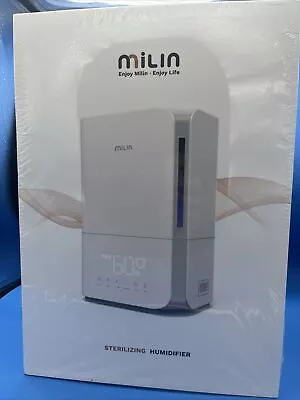 MiLin Sterilizing Cool Mist Humidifier 4L LED Display Germ-Free Air Vaporizer • $57.95