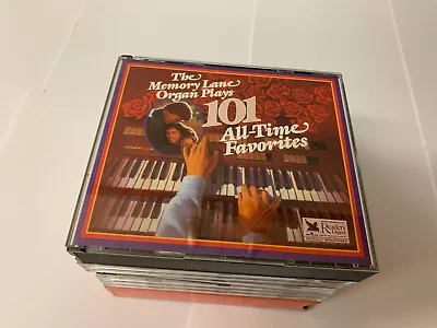 The Memory Lane Organ Plays 101 All-Time Favorites Reader's Digest 4 CD MINT/EX- • £9.99