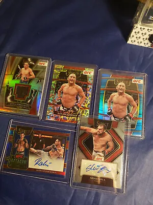 2022 Panini UFC Select Prizm Parallel Auto Relic YOU PICK • $2.99