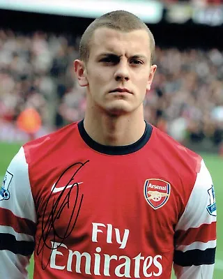 Jack WILSHERE Arsenal SIGNED COA Autograph 10x8 Photo 2 AFTAL England • £54.99