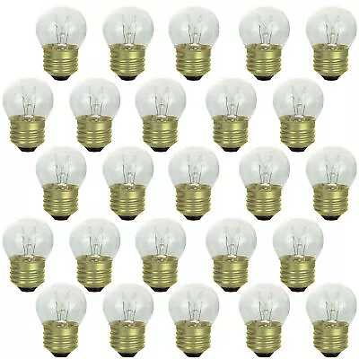 25 Pack - Clear S11 Display Sign Night Lighting Light Bulb 7.5W Watt 7.5S11 NEW! • $29.99