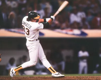 Color 8x10 Photo Athletics Slugger Jose Canseco #9 Vol #8 • $6.99