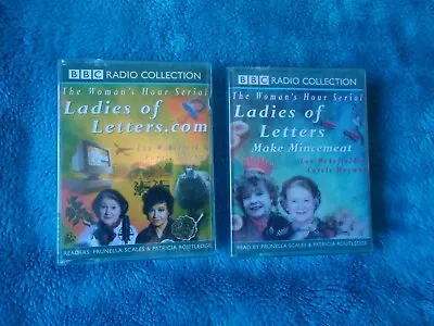 COLLECTION OF TWO (2) X DOUBLE CASSETTE AUDIOBOOKS ~ LADIES OF LETTERS ~ RARE • £9.99