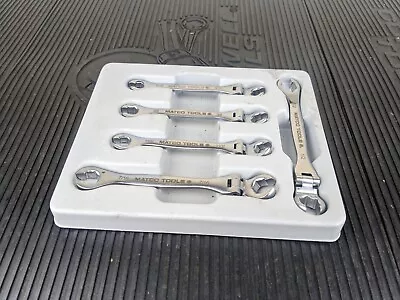 #be597 Matco Tools SAE BRAKE LINE WRENCH SET BLW5 • $109.95