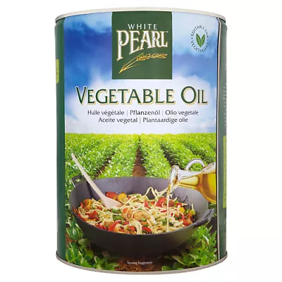 WHITE PEARL Vegetable Oil Suitable For Cooking Frying & Salad Dressing 20L Can • £43.51