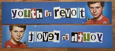 📽 Youth In Revolt (2009) - Double-Sided - Movie Theater Mylar / Poster 5x25 • $12.99