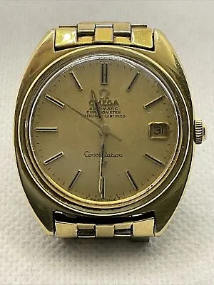 Vintage Omega Swiss Made Automatic Chronometer Constellation Men’s Watch • $980.09