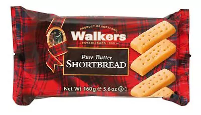 Walkers Pure Butter Shortbread Fingers 160g **Exp 30/05** • £8.99