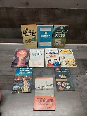 Vintage Paperback & Book Lot Of 10 Various Titles And Themes  • $29.09