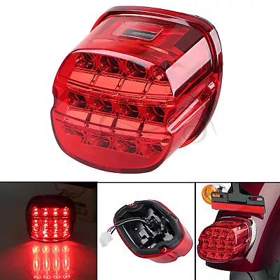 Motor Red Lens LED Brake Tail Light For Harley Tri Glide Ultra Classic FLHTCUTG • $23.98