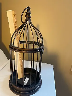 Sonoma Metal Candle Holder Lantern ~ Home Wedding Decoration ~ Bronze ~ 13  High • $14.99