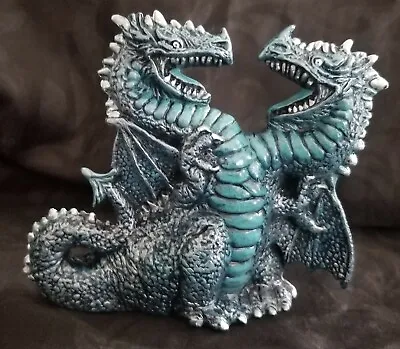 Double Headed Dragon Unpainted Ceramic Bisque  • $19