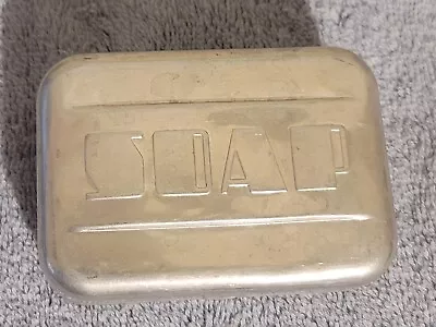 Vintage Metal Travel Soap Case • $15