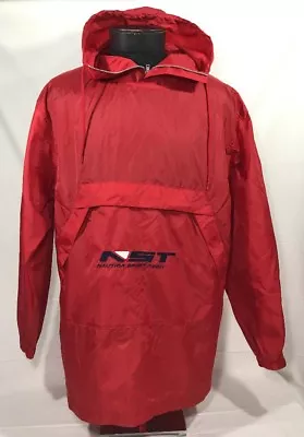 Vintage Nautica Jacket Windbreaker Pullover Mens Medium Sailing Challenge 90s • $25.49