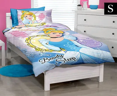 $23.11 • Buy Disney Cinderella Beauty Sleep Sb Quilt Cover Set - Multi