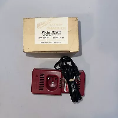 Genuine Milwaukee Battery Charger 48-59-0210 7.2V DC New Still In Box • $44