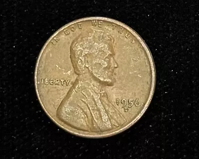 1956-d/d Fs-501 - Lincoln Wheat Cent - Rpm #001 - Repunched Mint Mark - Error! • $20