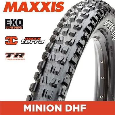 MAXXIS Minion DHF - 26 X 2.30 Folding 60TPI EXO 3C MaxxTerra TR • $79.95