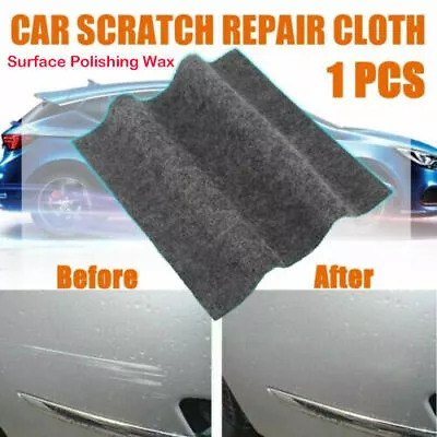 1) Nano Sparkle Cloth For Car Scratches Nano Magic Cloth Scratch Remover • $5.39