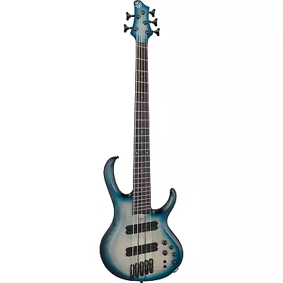 Ibanez BTB705LM BTB Workshop 5-String Multi-Scale Bass Cosmic Blue Starburst • $1199.99