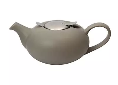 London Pottery 2 Cup Pebble Filter Teapot - SMOOTH TAUPE / PUTTY By London Potte • £39.89