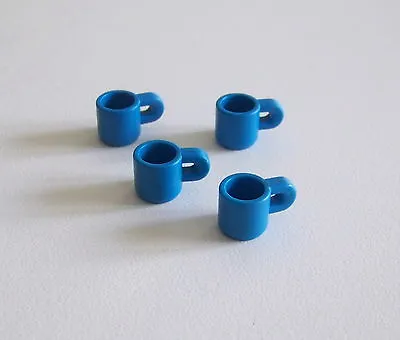 PLAYMOBIL (1401) DISHES - Lot Of 4 Cups Dark Blue Aeroline 3185  • £1.56