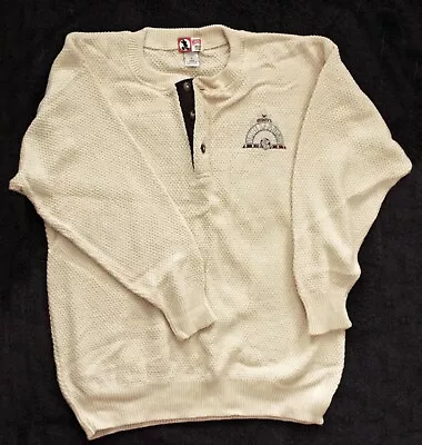 Men's Vintage Disney Dixie Landings Long Sleeve  Embroidered Sweatshirt Large • $15