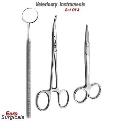 Surgical Veterinary Dogs Cat Hair Trimming Tools Pets Ear Hair Removal Forceps  • £9.99