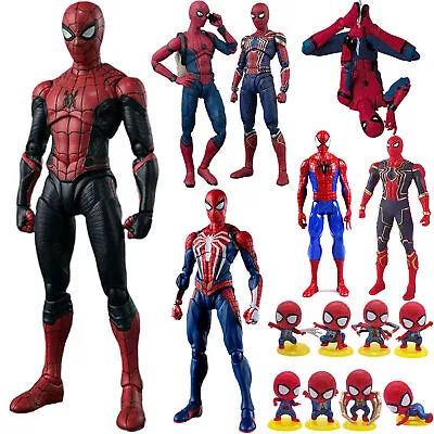 Marvel Spiderman Homecoming PVC Model Toys Collectible Kids Action Figure Gifts﹤ • £11.39