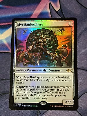 Myr Battlesphere FOIL Double Masters NM Artifact Rare MAGIC MTG CARD ABUGames • $9