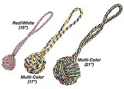 Pet Edge Monkey'S Fist Knot Rope Toy - 17 In • $10.13