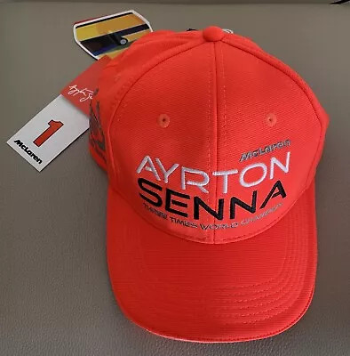McLaren Formula 1 Ayrton Senna Cap Hat • $70