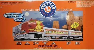 Lionel 6-21974 Santa Fe Passenger Set • $399.99