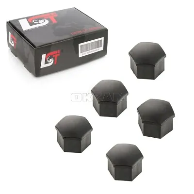 £16.67 • Buy 5x Rims Wheel Bolt Cover Cap Hexagon Caps 0 21/32in Schwarz For
