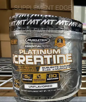 MuscleTech Platinum Creatine Monohydrate 400g Powder - 80 Servings • $32.49