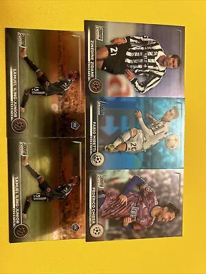 Zinedine Zidane Topps Stadium Club Chrome ⚽️ Juventus Bundle 🔥 • £0.99