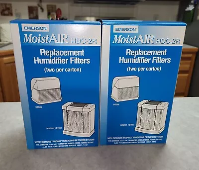 👉NEW LOT OF 4 Emerson MoistAIR HDC-2R Humidifier Filters HD500/HD6200/HD7002 • $17.77