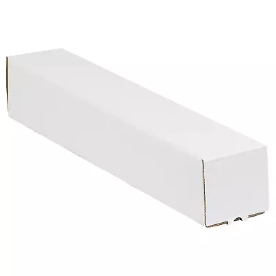 BOX USA BM3330 Square Mailing Tubes 3  X 30  Oyster White (Pack Of 25) • $60.99