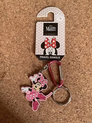 Disney Minnie Mouse Travel Dangle Key Chain Cartoon Character Gift Primark • £3.50