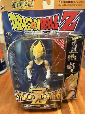 Dragon Ball Z Striking Z Fighters Super Saiyan Vegeta (2001) Irwin Toy Figure • $29.99