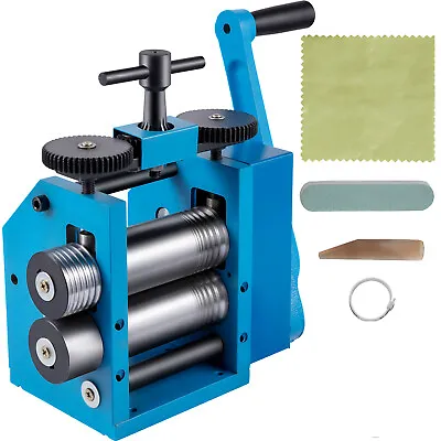£151.51 • Buy VEVOR 3 /76mm Manual Combination Rolling Mill Sheet Square Half Round Jewelry